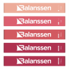 Zestaw 5 gum oporowych LOOPpink do ćwiczeń Balanssen